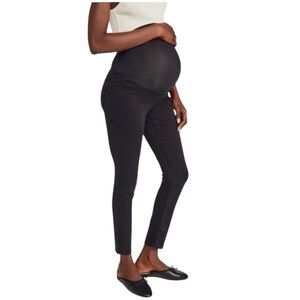 Madewell Maternity Black Over The Belly Skinny Jeans Size 29